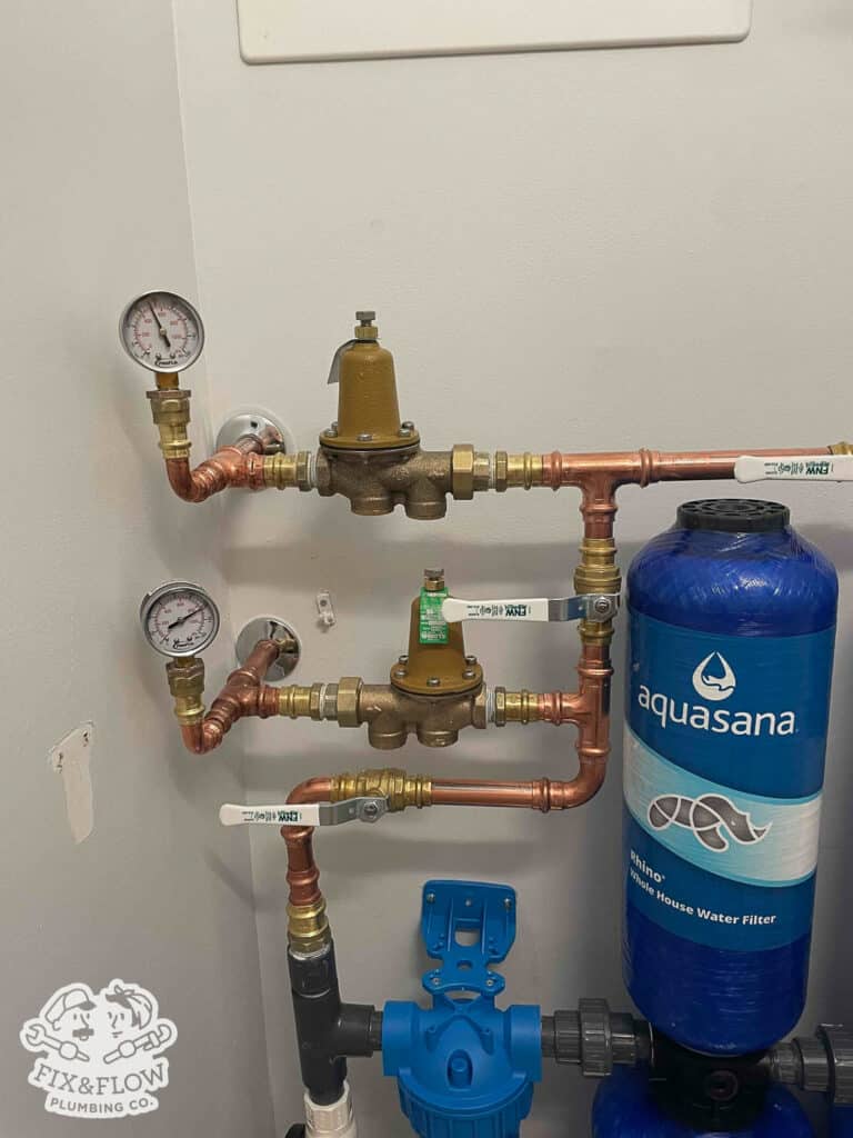 Illustrative Water Filtration Service equipment and work