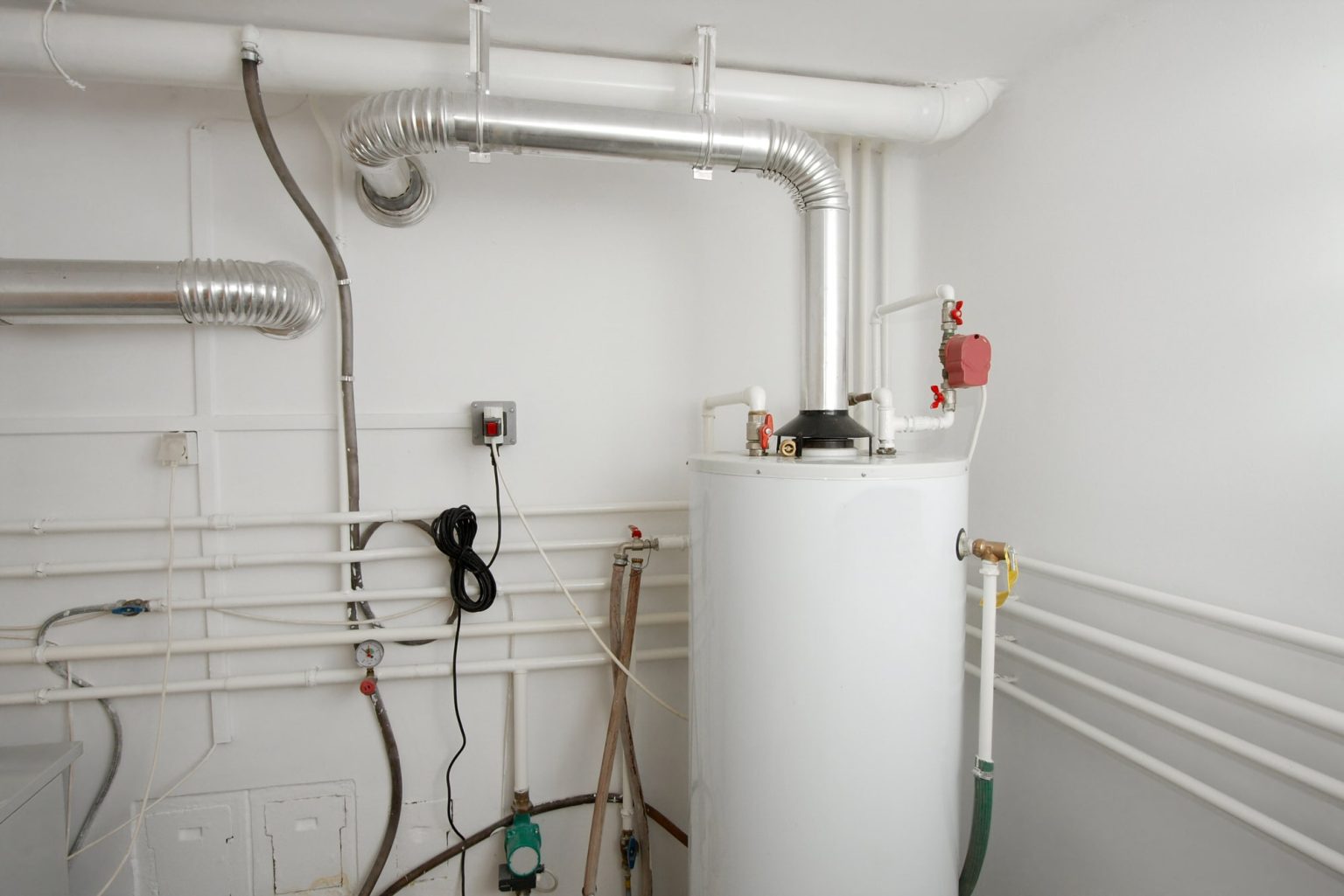 Illustrative Electric Water Heater Replacement equipment and work