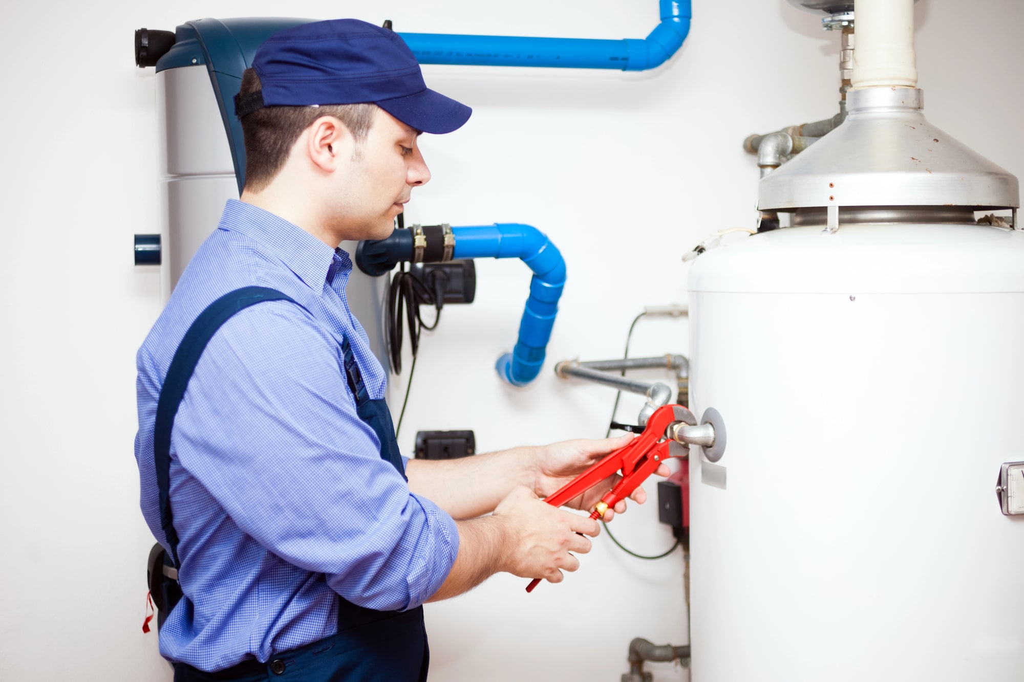 Illustrative Tankless Water Heater Replacement equipment and work